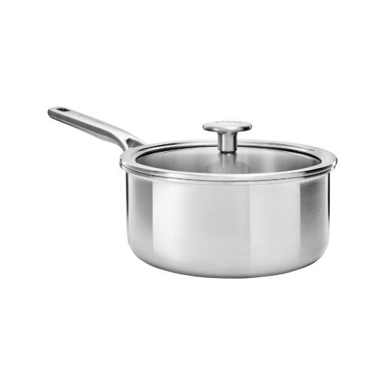 KitchenAid Тенджера неръждаема стомана 3 слоя 18 см/21 л "TRI-PLY" - Kitchen