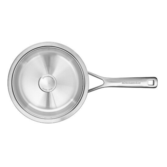 KitchenAid Тенджера неръждаема стомана 3-слойна 16 см/15 л "TRI-PLY" - Kitch