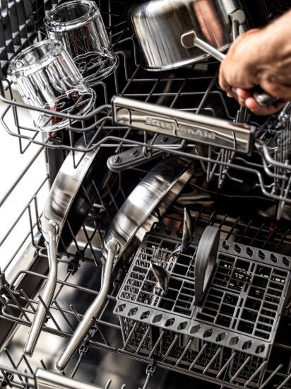 KitchenAid Тенджера неръждаема стомана 3-слойна 16 см/15 л "TRI-PLY" - Kitch