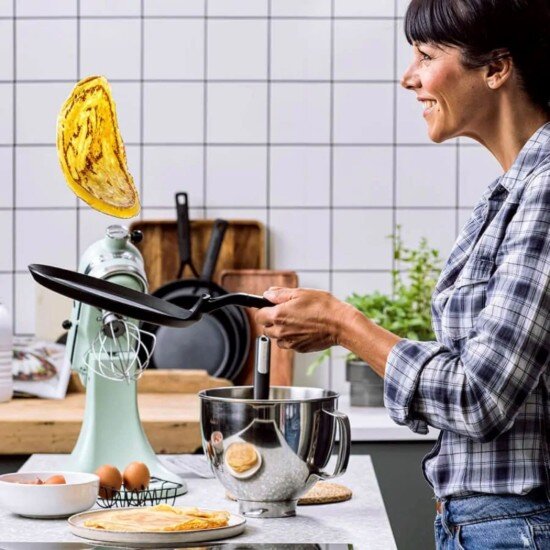 KitchenAid Тиган за палачинки с незалепващо покритие алуминий 24 см "Classic"