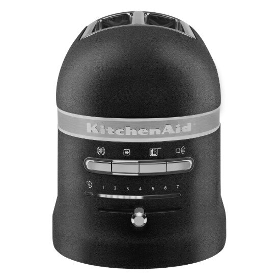 KitchenAid Тостер с 2 гнезда Artisan@ 1250W цвят "Cast Iron Black" - марка Kit