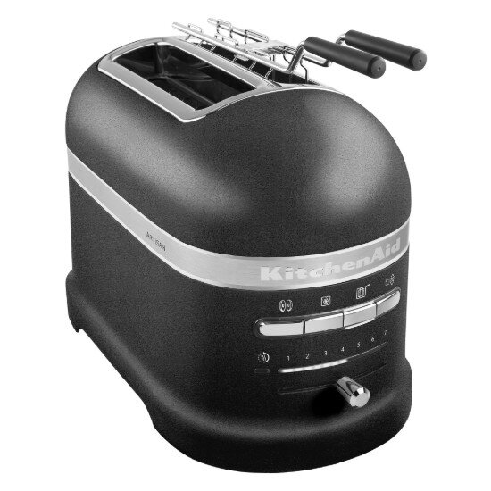 KitchenAid Тостер с 2 гнезда Artisan@ 1250W цвят "Cast Iron Black" - марка Kit