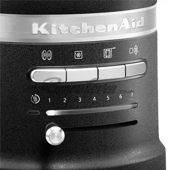 KitchenAid Тостер с 2 гнезда Artisan@ 1250W цвят "Cast Iron Black" - марка Kit