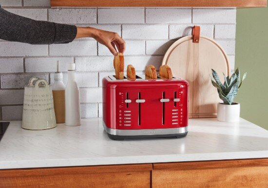 KitchenAid Тостер с 4 гнезда 1960 W Empire Red -