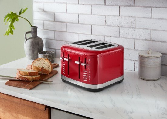 KitchenAid Тостер с 4 гнезда 1960 W Empire Red -