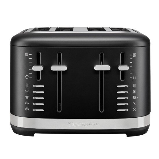 KitchenAid Тостер с 4 гнезда 1960 W Matte Black -