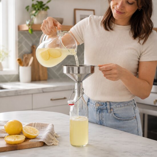 KitchenShop Фуния неръждаема стомана 16 см