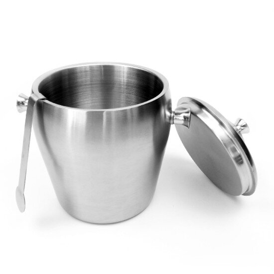 KitchenShop Кофа за лед неръждаема стомана 15 л