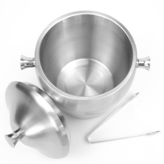 KitchenShop Кофа за лед неръждаема стомана 15 л