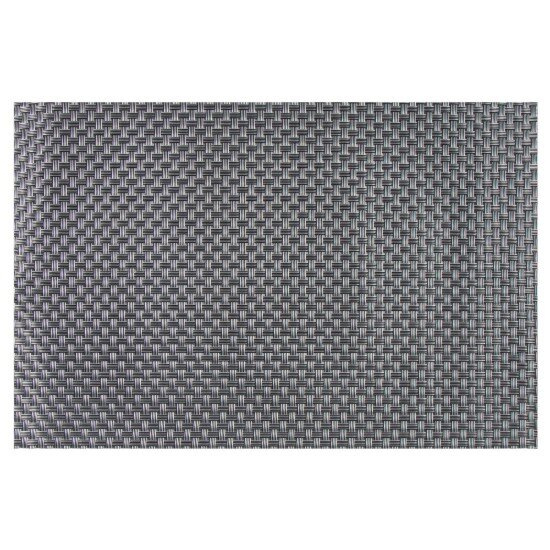 KitchenShop Комплект 4 постелки за маса Сив 45 × 30 см