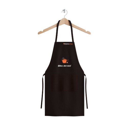 KitchenShop Кухненска престилка "Аз готвя значи съществувам"