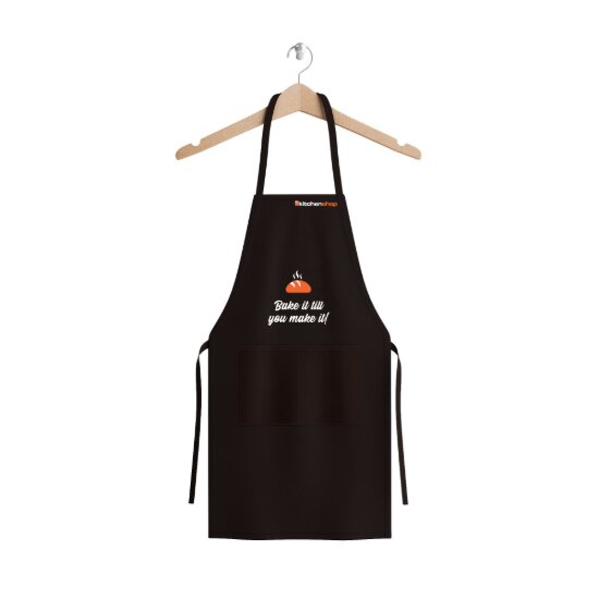 KitchenShop Кухненска престилка "Bake it till you make it!"