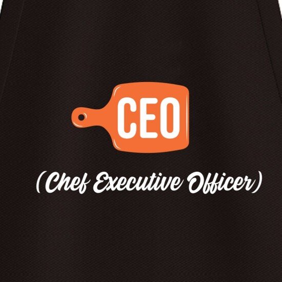 KitchenShop Кухненска престилка "CEO (Chef Executive Officer)"