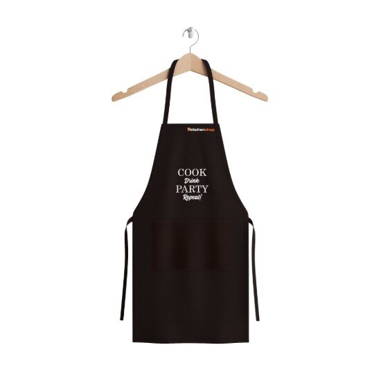 KitchenShop Кухненска престилка “COOK Drink PARTY Repeat!”