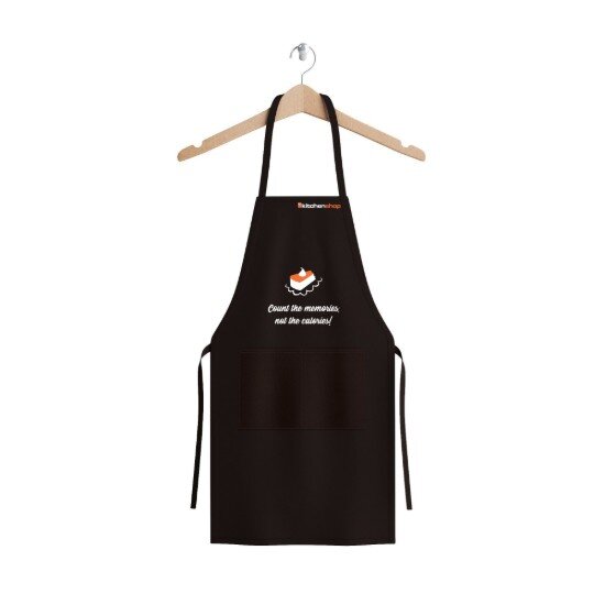 KitchenShop Кухненска престилка "Count the memories not calories"