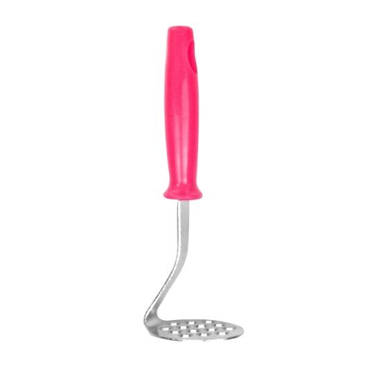 KitchenShop Мини прибор за трошене на картофи 17 см неръждаема стомана
