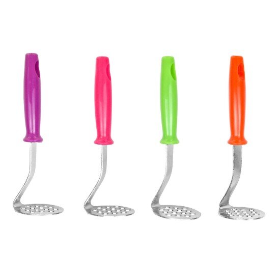 KitchenShop Мини прибор за трошене на картофи 17 см неръждаема стомана