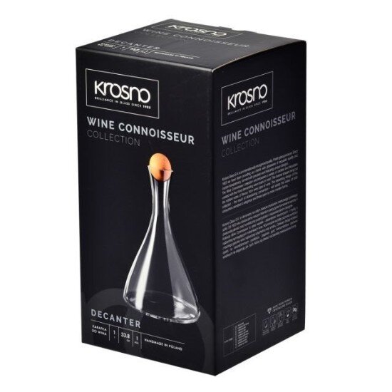 Krosno Декантер изработен от кристално стъкло 1 л "Wine Connoisseur" - Kro