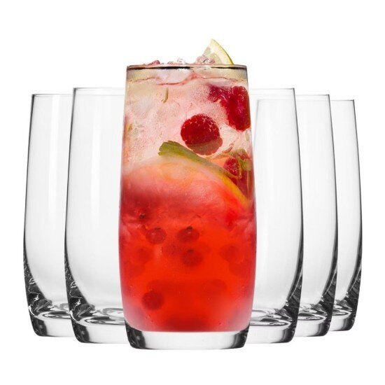 Krosno Комплект чаши "long drinks" от 6 части от стъкло 350мл "Blended" -