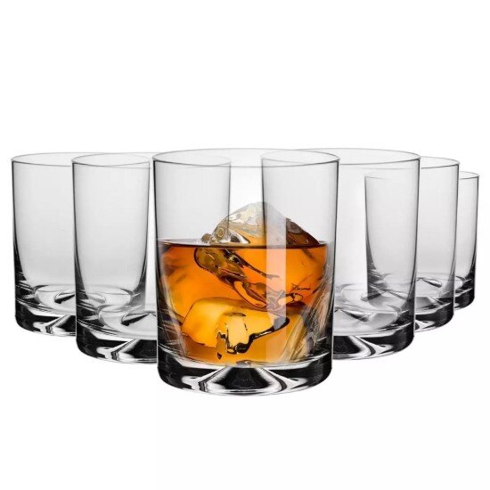 Krosno Комплект чаши за уиски от 6 части стъклени 260мл "Mixology" - Krosn