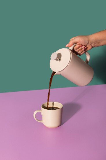 La Cafetiere Кафетиер за френска преса керамичен 1 л "Arezzo" Latte – La Cafeti