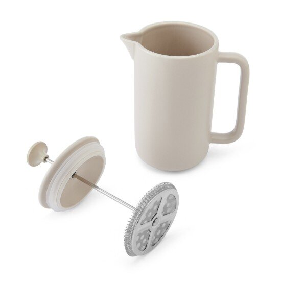 La Cafetiere Кафетиер за френска преса керамичен 1 л "Arezzo" Latte – La Cafeti