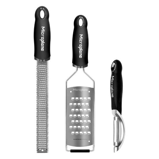 Microplane Комплект от 3 прибора „Gourmet“ неръждаема стомана -