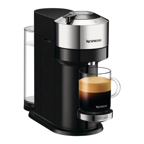 Nespresso 1500 W еспресо машина "VertuoNext Deluxe" Chrome -