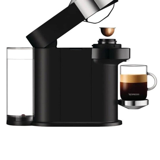 Nespresso 1500 W еспресо машина "VertuoNext Deluxe" Chrome -