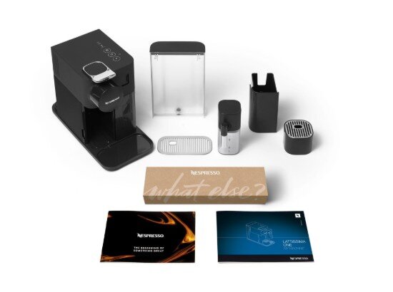 Nespresso Машина за еспресо 1450W “Lattissima One” Черно –