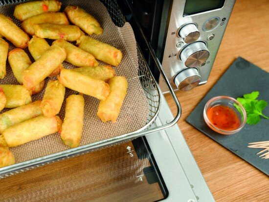 NOSTIK Комплект от 2 правоъгълни предпазни листа за фурна AirFryer фибростък