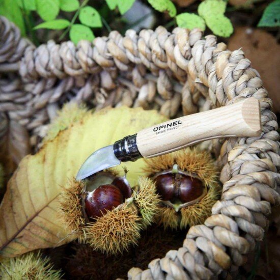 Opinel Джобен нож N°07 неръждаема стомана 4см "Nomad Cooking" -