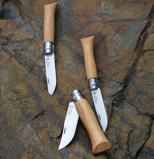 Opinel Джобен нож N°09 неръждаема стомана 9см "Tradition Luxe" Oak - Opin