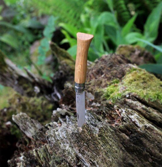 Opinel Джобен нож N°09 неръждаема стомана 9см "Tradition Luxe" Oak - Opin