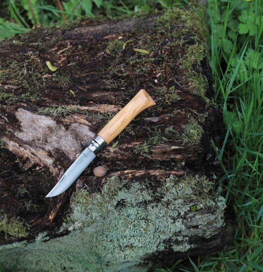 Opinel Джобен нож N°09 неръждаема стомана 9см "Tradition Luxe" Olive - Op