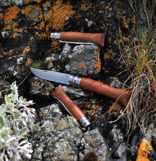 Opinel Джобен нож N°09 неръждаема стомана 9см "Tradition Luxe" Walnut - O