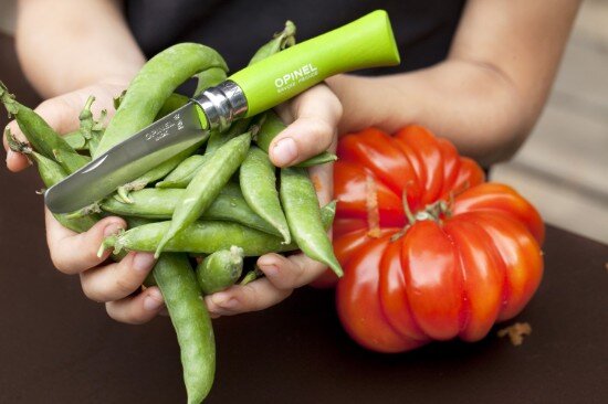 Opinel Джобен нож неръждаема стомана 8 см "My first" Apple -