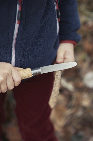 Opinel Джобен нож неръждаема стомана 8 см "My first" Natural -
