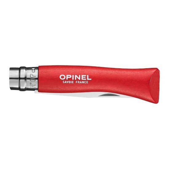 Opinel Джобен нож неръждаема стомана 8 см "My first" Red -