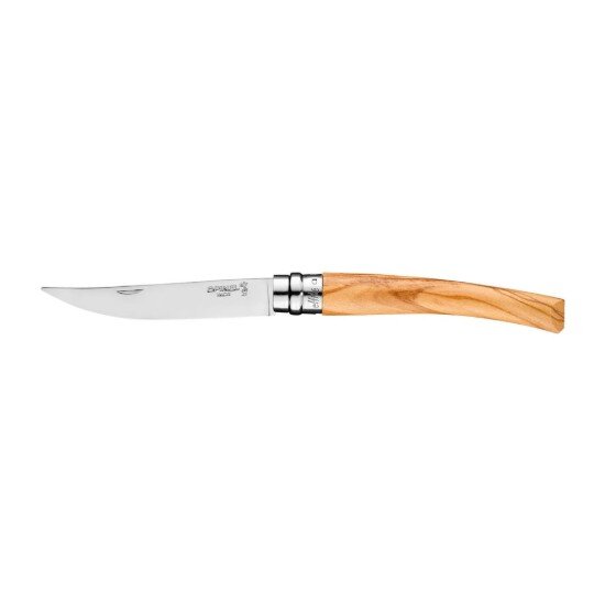 Opinel Джобно ножче N°10 с кания неръждаема стомана 10 см "Effilé" Olive