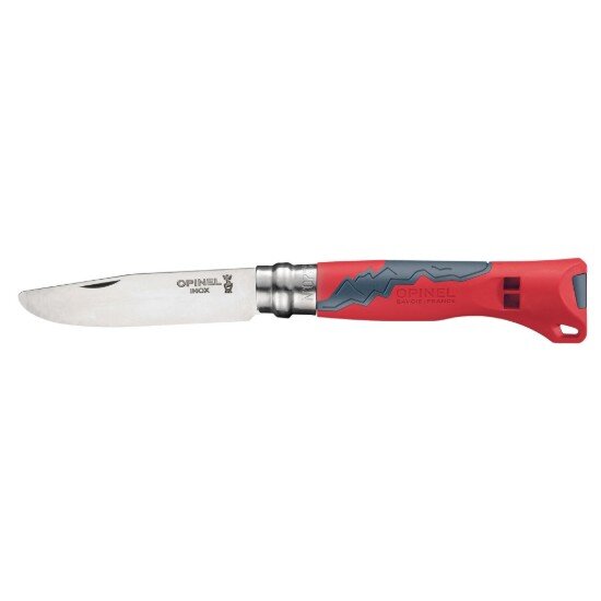 Opinel N°07 джобен нож със свирка неръждаема стомана 8 см "Outdoor Junior"
