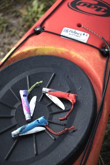 Opinel N°07 джобен нож със свирка неръждаема стомана 8 см "Outdoor Junior"