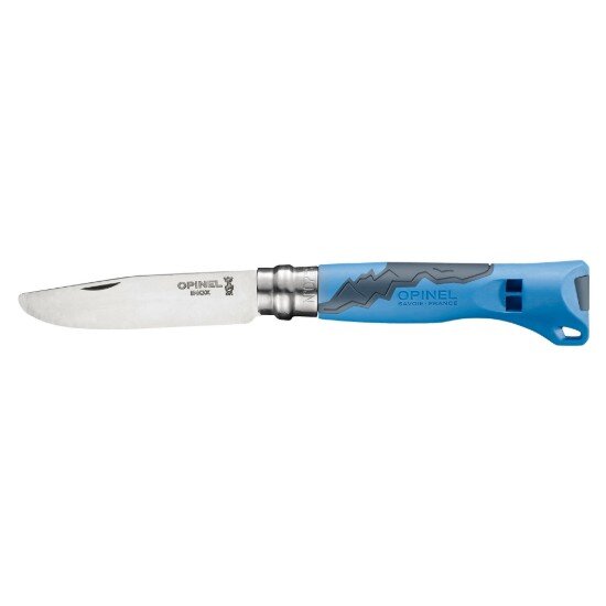 Opinel N°07 джобен нож със свирка неръждаема стомана 8 см "Outdoor Junior"
