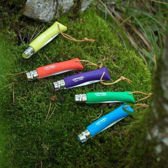 Opinel N°07 джобно ножче неръждаема стомана 8 см "Colorama" Meadow - Opin