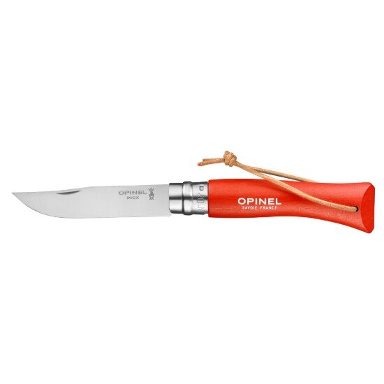 Opinel N°07 джобно ножче неръждаема стомана 8 см "Colorama" Orange - Opin