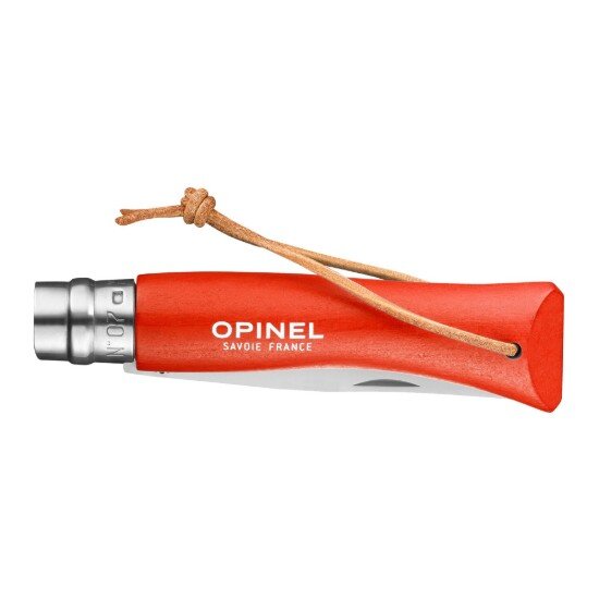 Opinel N°07 джобно ножче неръждаема стомана 8 см "Colorama" Orange - Opin