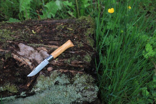 Opinel N°08 джобен нож с кания неръждаема стомана 85 см "Tradition Luxe"