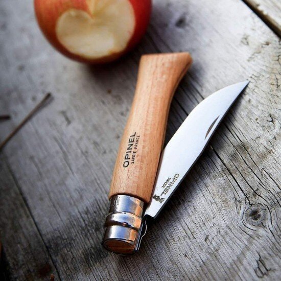 Opinel N°08 джобно ножче неръждаема стомана 85 см блистер "Tradition Ino