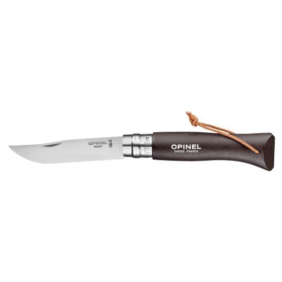 Opinel N°08 джобно ножче неръждаема стомана 85 см "Colorama" Dark Brown