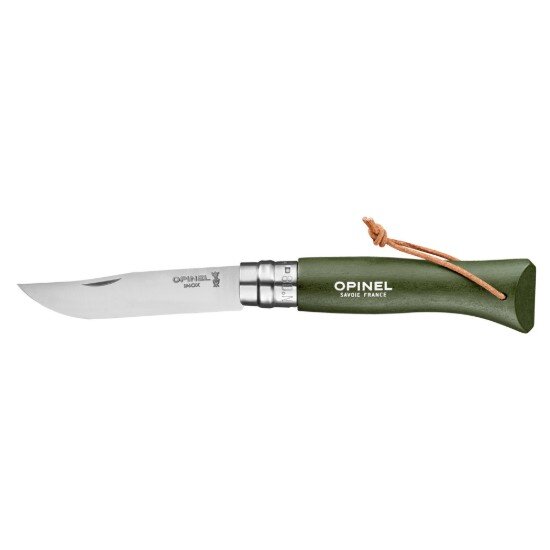 Opinel N°08 джобно ножче неръждаема стомана 85 см "Colorama" Kaki - Opin